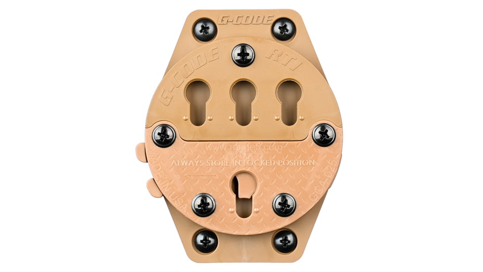 G-Code RTI Battle Belt MOLLE Adapter, Tan, GCA87-CT