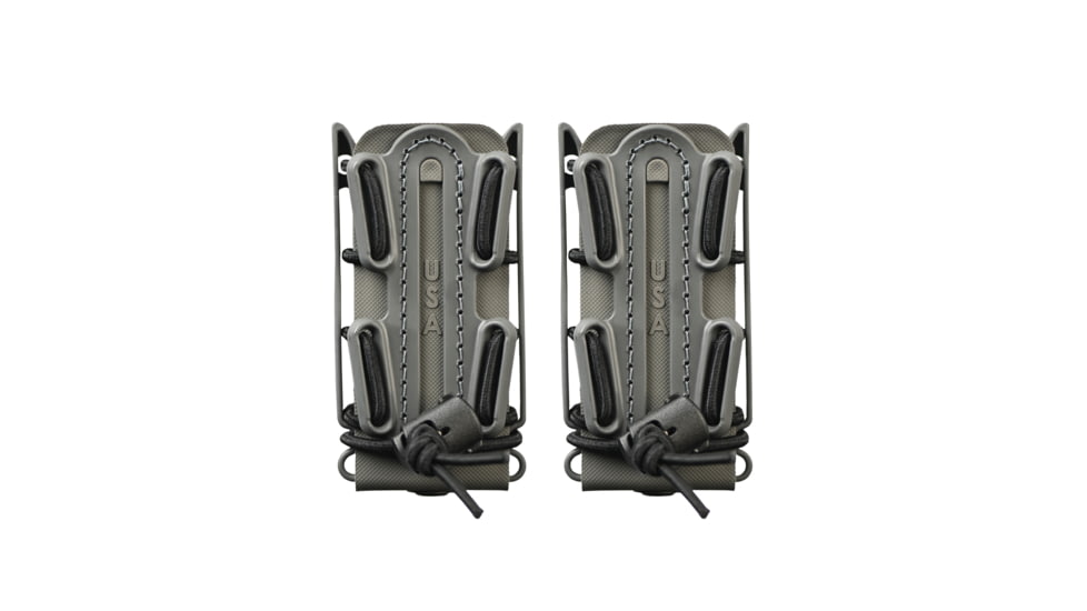 G-Code Soft Shell Scorpion Double Pistol Magazine Carrier, Paddle, Grey, SS-PD-PDL-GY