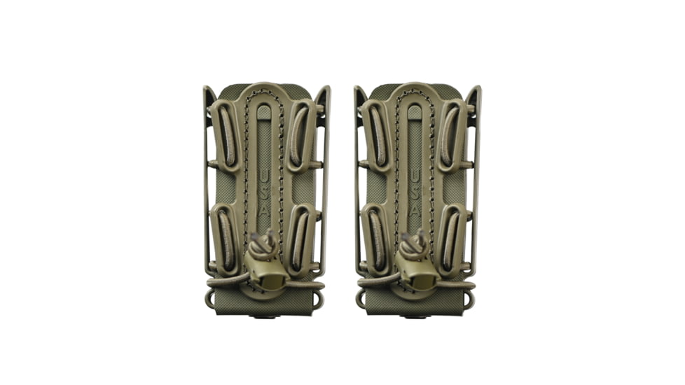 G-Code Soft Shell Scorpion Double Pistol Magazine Carrier, Paddle, Ranger Green, SS-PD-PDL-RG