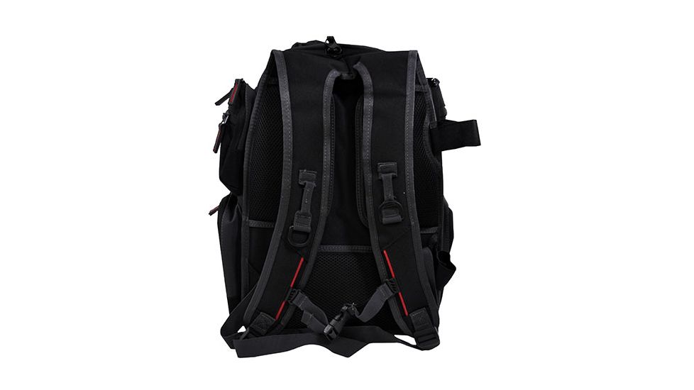 GPS Executive Range Backpack w/5 Handgun Cradle, Gray, GPS-1812BPG