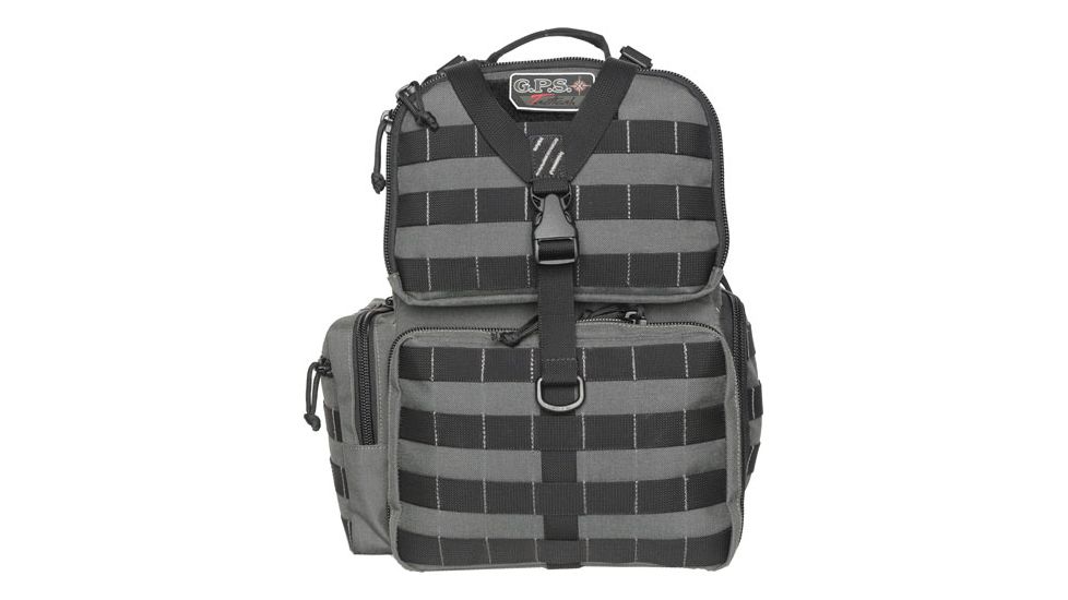 GPS Tactical Range Backpack, Gray, GPS-T1612BPG