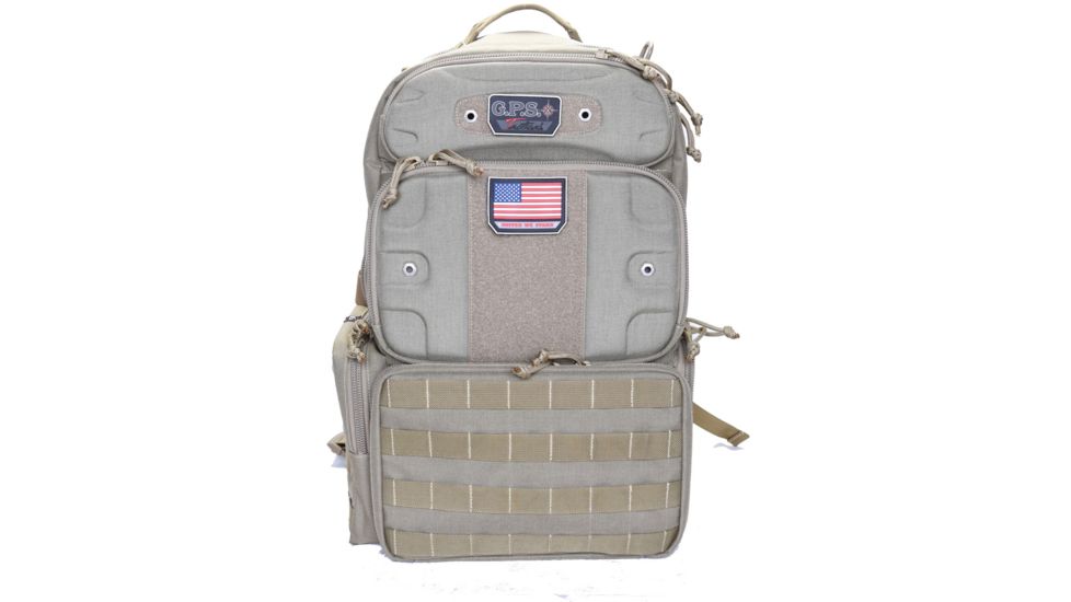 GPS Tall Tactical Range Backpack, Tan, GPS-T1913BPT