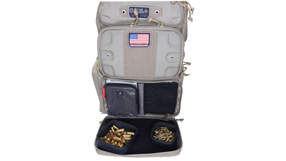 GPS Tall Tactical Range Backpack, Tan, GPS-T1913BPT