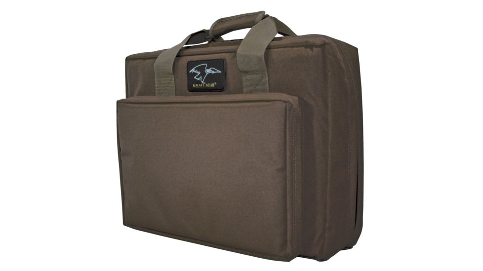 Galati Gear 16in Double Discreet Square Rifle Case, Black, SQ16D