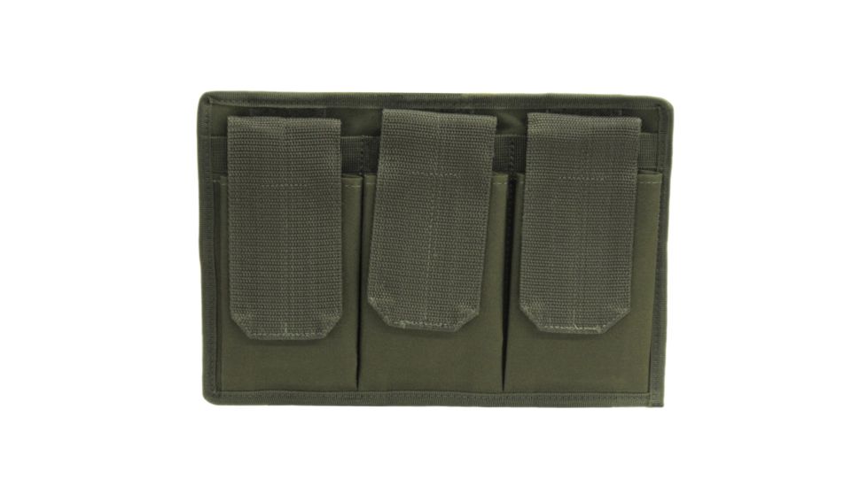 Galati Gear 3 Pocket Rifle Mag Pouch with Velcro Back, Olive Drab, SQMP340OD