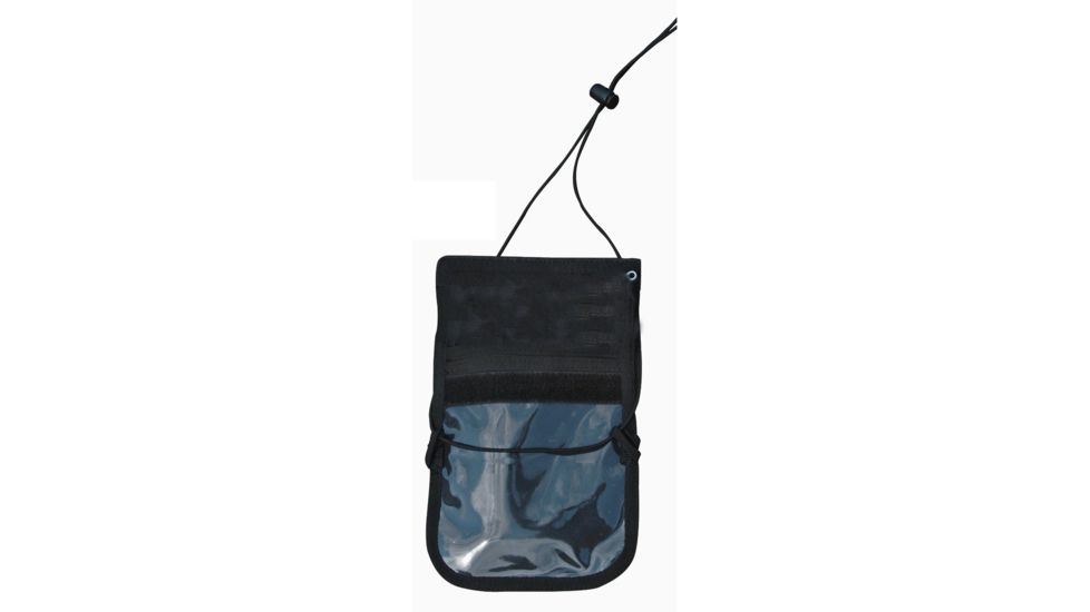 Galati Gear Deluxe ID Pouch with Waist Strap, Black, GLID175