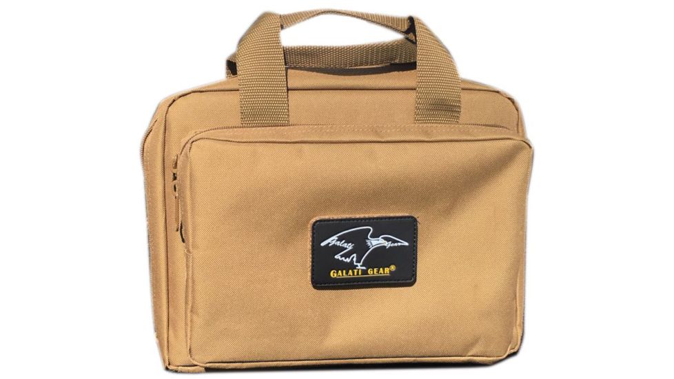 Galati Gear Deluxe Pistol Case, Coyote Brown, DPC128CB