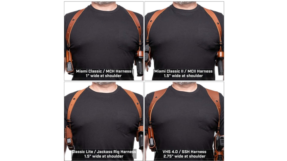 Galco 1in Wide Harness For System, Tan, SSH10