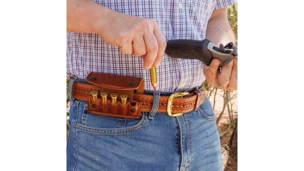 Galco 1X5 Ammo Carrier, Smith &amp; Wesson X Frame M500 2 3/4in, Smith &amp; Wesson X Frame M500 4in, Smith &amp; Wesson X Frame M500 6 1/2in, Smith &amp; Wesson X Frame M500 8 3/8in, Ambidextrous Hand, Black, 1X5-500B