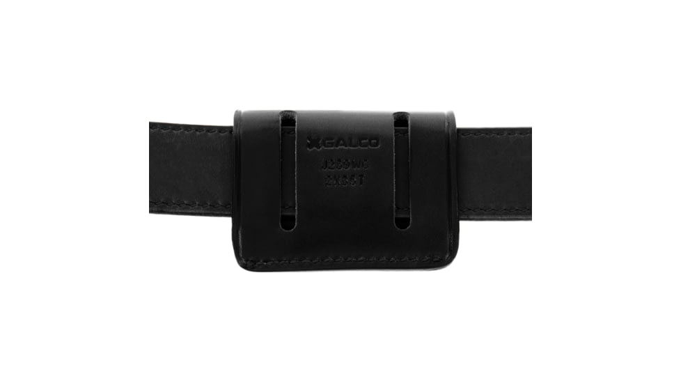 Galco 2X2X2 Ammo Carrier 2.0, Charter Arms Undercover 2in, Chiappa Rhino 40Ds 4in, Chiappa Rhino 60Ds 6In, Ambidextrous Hand, Black, 2X2-357B
