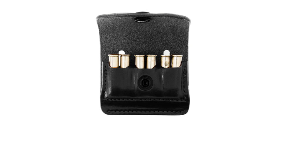 Galco 2X2X2 Ammo Carrier 2.0, Charter Arms Undercover 2in, Chiappa Rhino 40Ds 4in, Chiappa Rhino 60Ds 6In, Ambidextrous Hand, Black, 2X2-357B