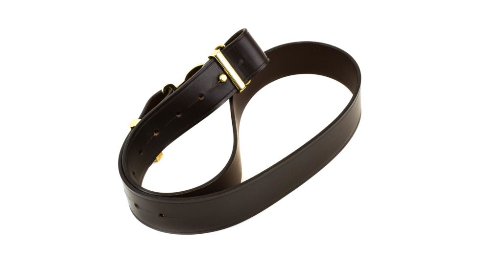 Galco Adjustable Shell Pouch Belt, Ambidextrous, Dark Havana, Large 38-44 - LT1002DH