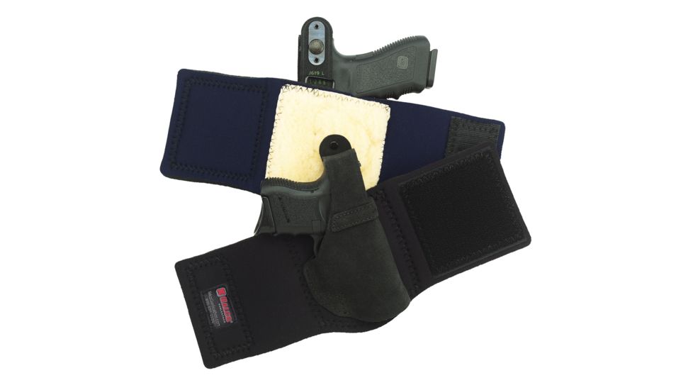 Galco Ankle Lite Ankle Holster - AL296B, Black, Bersa - Thunder 45, Right, Handed