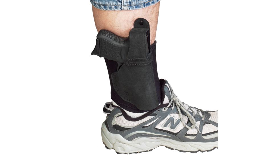 Galco Ankle Lite Ankle Holster - AL296B, Black, Bersa - Thunder 45, Right, Handed
