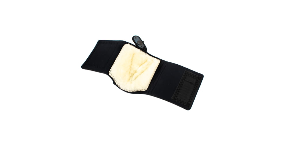 Galco Ankle Lite Ankle Leather Holster - AL160B, Black, Charter Arms - Undercover 2 Inch, Right, Handed