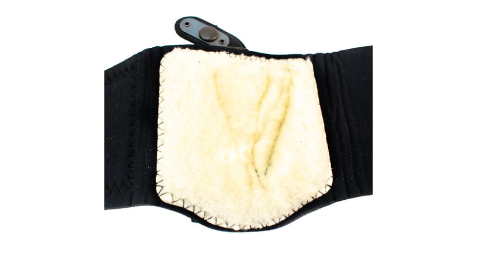 Galco Ankle Lite Ankle Leather Holster - AL160B, Black, Charter Arms - Undercover 2 Inch, Right, Handed