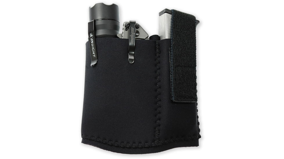 Galco Ankle Safe 3.0 Holster, Smith &amp; Wesson M&amp;P M2.0 4.25in, Ambidextrous, Black - AS3B
