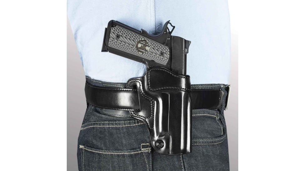 Galco Avenger Belt Holster, Glock 26 W/Wo Red Dot, Glock 27 W/Wo Red Dot, Glock 33 W/Wo Red Dot, Right Hand, Black, AV286RB