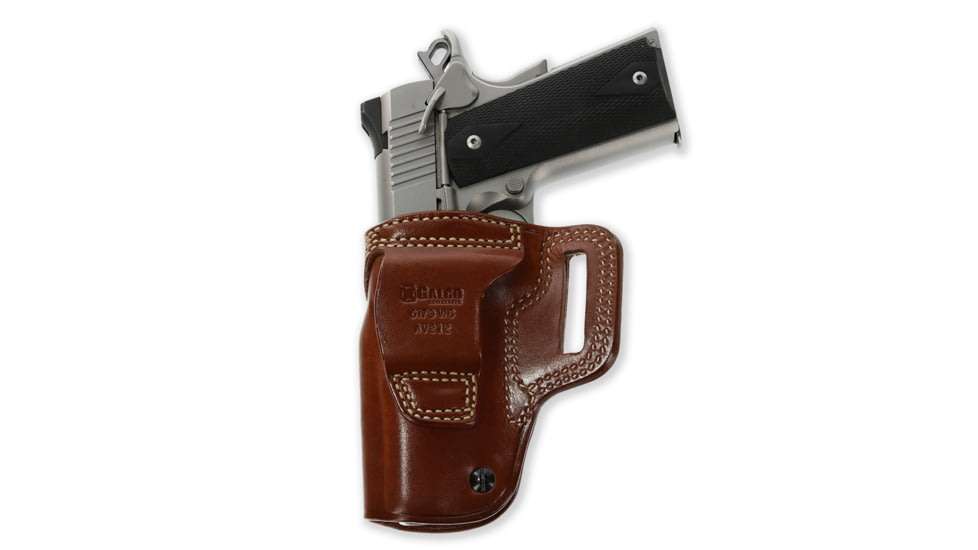 Galco Avenger Belt Holster, Glock 26 W/Wo Red Dot, Glock 27 W/Wo Red Dot, Glock 33 W/Wo Red Dot, Right Hand, Tan, AV286R