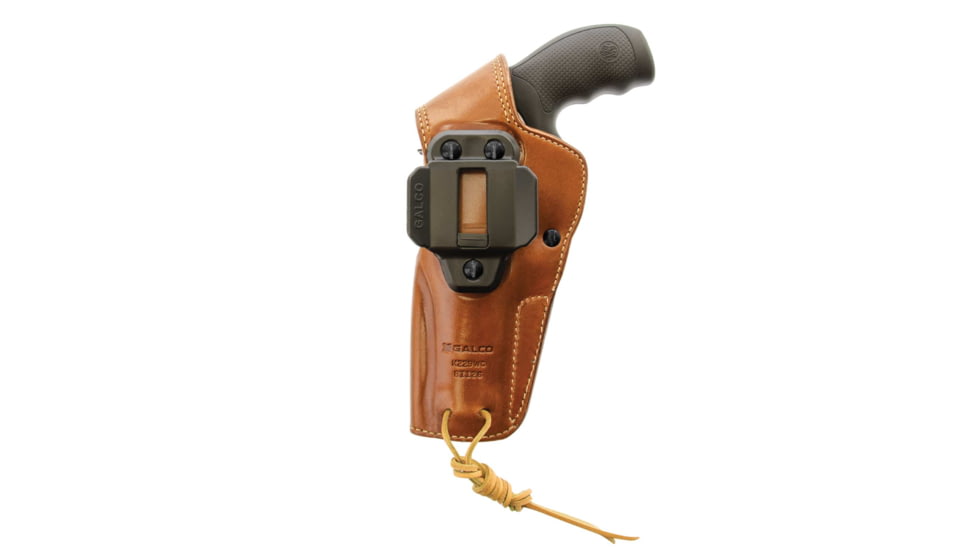 Galco Big Iron Belt Holster, Colt Python 5in, Smith &amp; Wesson L Frame M686 Plus 5in, Right Hand, Tan, BI366