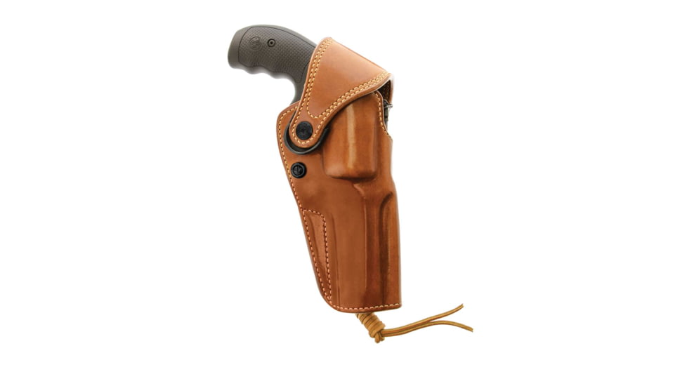 Galco Big Iron Belt Holster, Colt Python 5in, Smith &amp; Wesson L Frame M686 Plus 5in, Right Hand, Tan, BI366