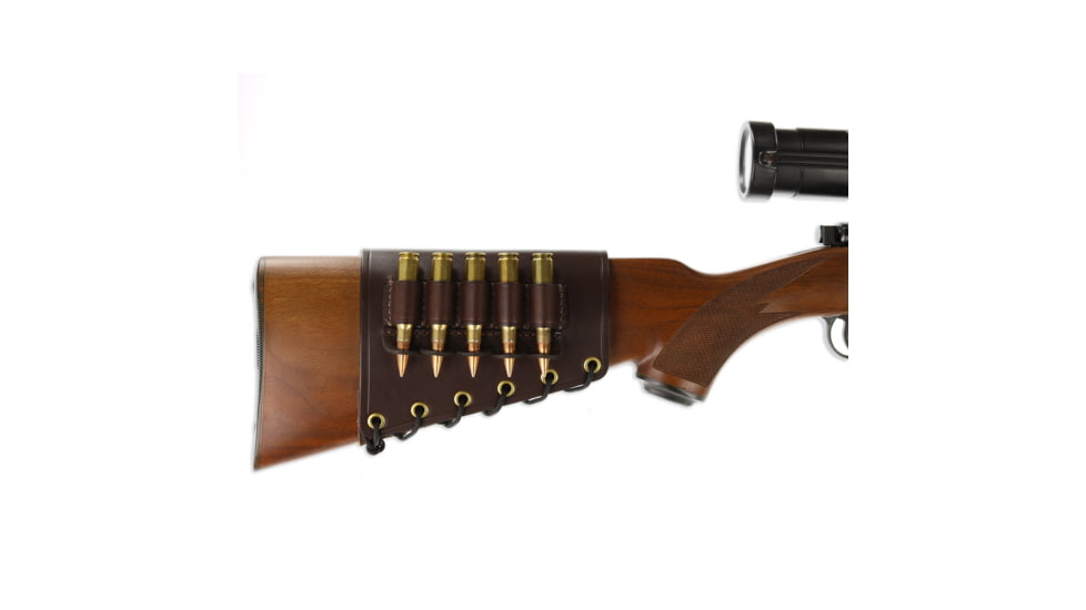 Galco Butt Cuff, Rifles 38/357, Right Hand, Dark Havana, BC-38-DH