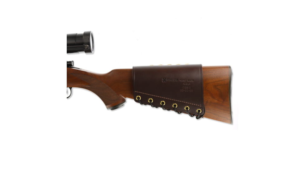 Galco Butt Cuff, Rifles 38/357, Right Hand, Dark Havana, BC-38-DH