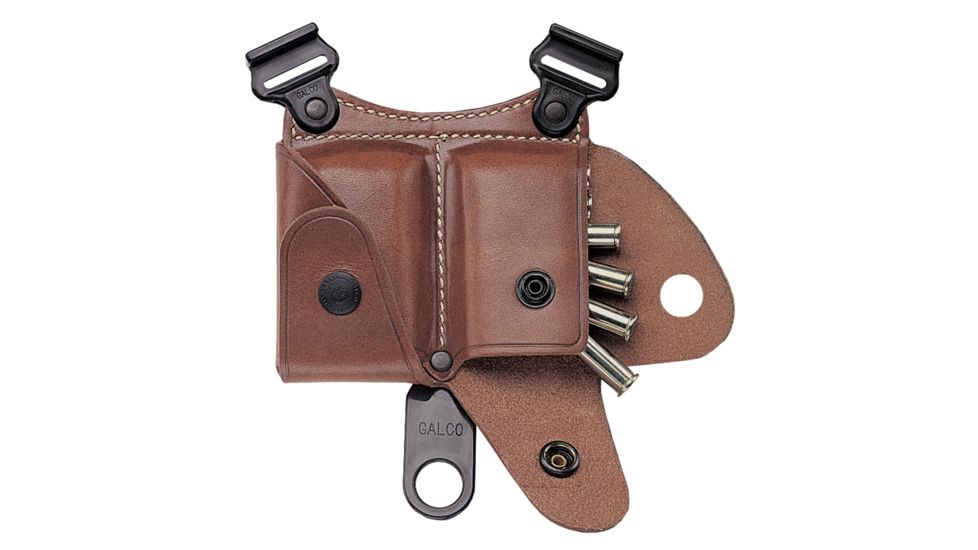 Galco Cartridge Case For System - Ambidextrous - Tan SCA32