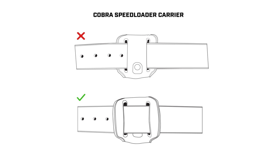 Galco Cobra Speedloader Carrier, Ruger Redhawk 4in, Ruger Redhawk 4.2in, Ruger Redhawk 5 1/2In, Ambidextrous Hand, Tan, CSL-N