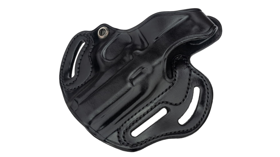 Galco Cop 3 Slot Leather Holster - Left Hand - Black CTS161B
