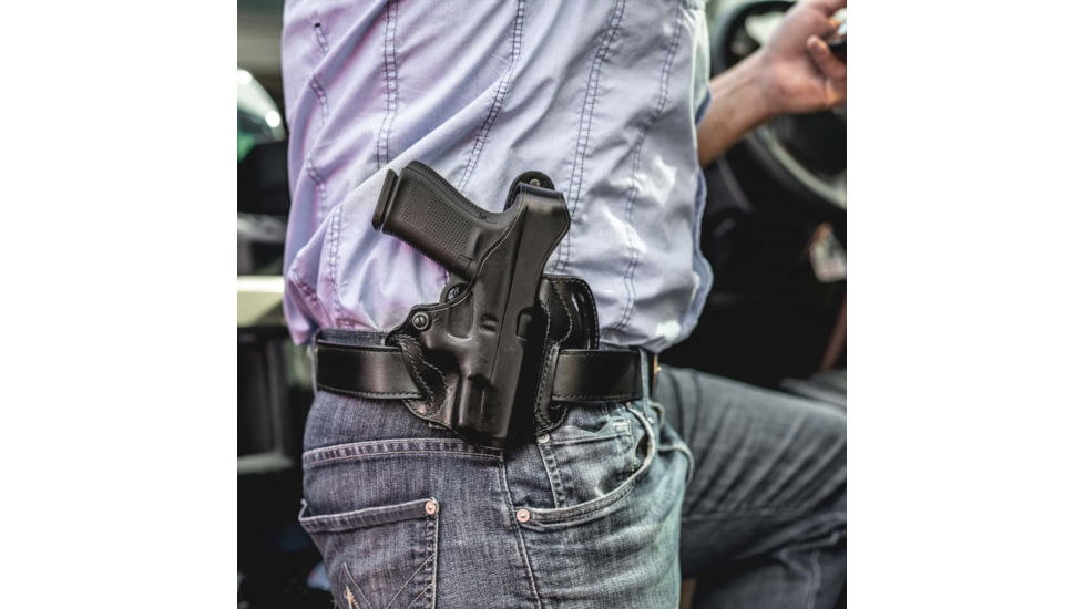 Galco Cop 3 Slot Leather Holsters CTS202B