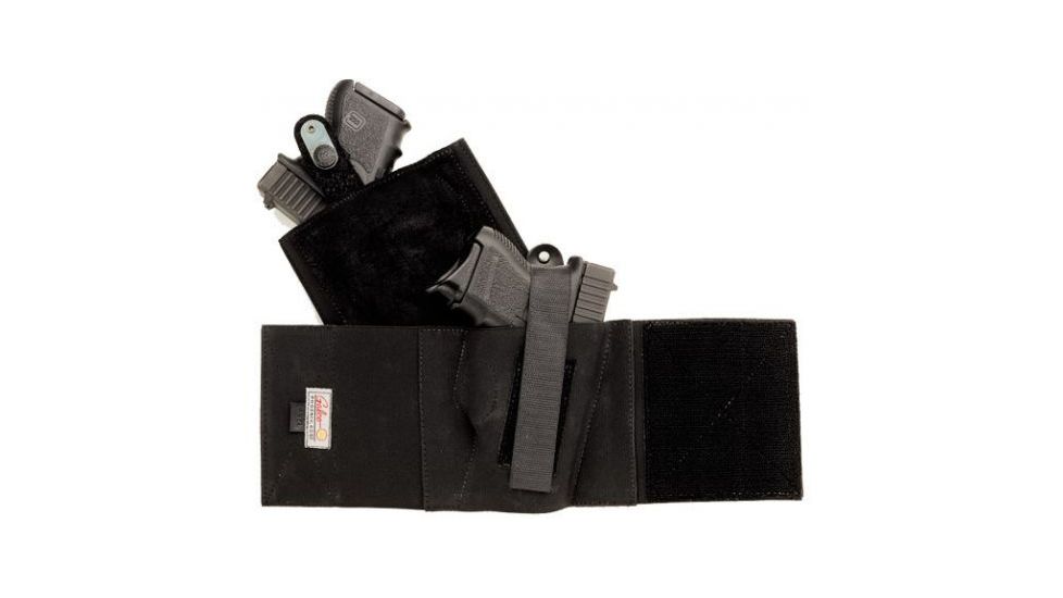 Galco Cop North American Arms Guardian Ankle Band, .380, Left, Black, CAB3XS