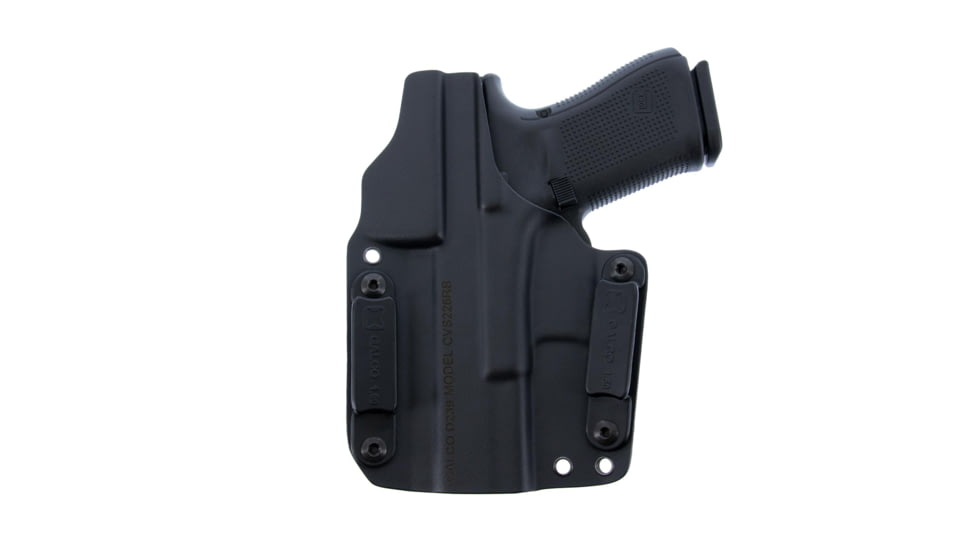Galco Corvus Belt/Iwb Holster, Glock 17 Gen 3-5 W/Tlr-1, Glock 17 Gen 3-5 W/Tlr-1 W/Wo Red Dot, Right Hand, Black, CVS872RB