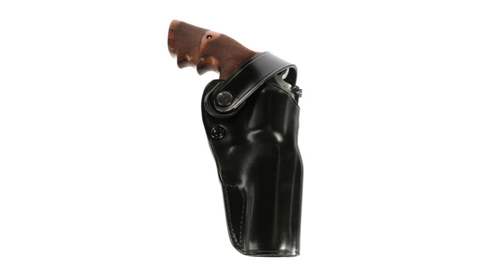 Galco Dao Strongside/Crossdraw Belt Holster, Colt Anaconda 4 1/4in, Right Hand, Black, DAO368B