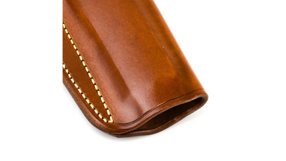 Galco DAO Strongside/Crossdraw Belt Holster, S&amp;W/Colt/Ruger 6in Revolver, Right Hand, Plain, Tan, DAO106
