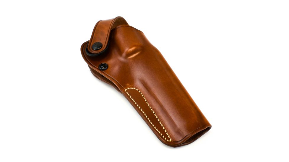 Galco DAO Strongside/Crossdraw Belt Holster, S&amp;W/Colt/Ruger 6in Revolver, Right Hand, Plain, Tan, DAO106