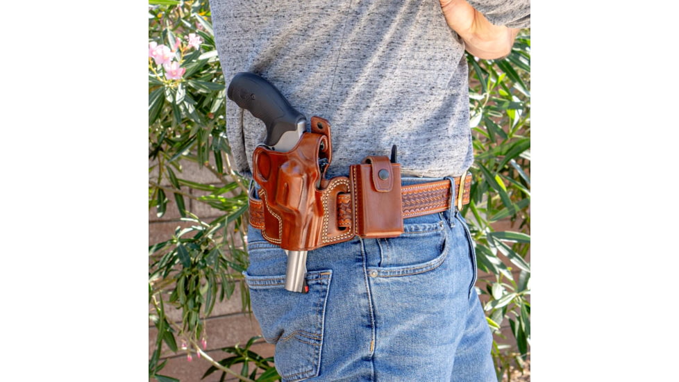 Galco E-Z Loader Carrier For System, Charter Arms Bulldog Pug .44 2 1/2In, Colt Anaconda 4.25In, Colt Anaconda 6In, Colt Anaconda 8In, Colt Anaconda 8In W/Scope, Tan, BEZ34