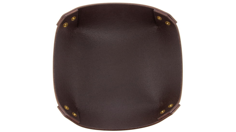 Galco EDC Square Valet Tray, Dark Havana, LT826DH