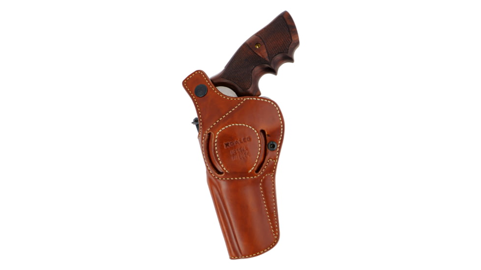 Galco Masterbilt RevSolution Premium Steerhide OWB Belt Holster,Manurhin Mr73 4in, Ruger Security Six 4in, Ruger Service Six 4in, Black