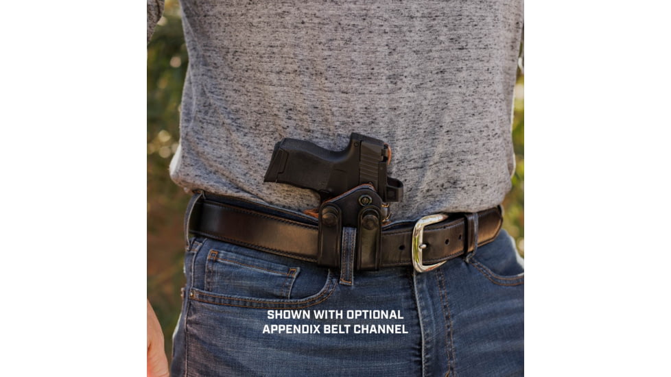 Galco Royal Guard 2.0 Rough Out Horsehide IWB Holster, SIG Sauer P365 X-Macro, Right Hand, Black, RG894RB