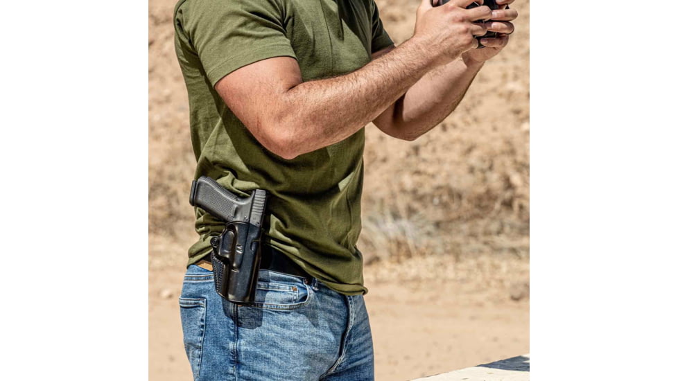 Galco Speed Master 2.0 Leather OWB Belt Holster - Autos
