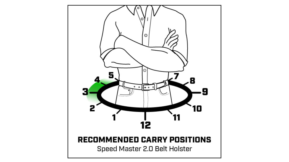 Galco Speed Master 2.0 Leather OWB Belt Holster - Autos