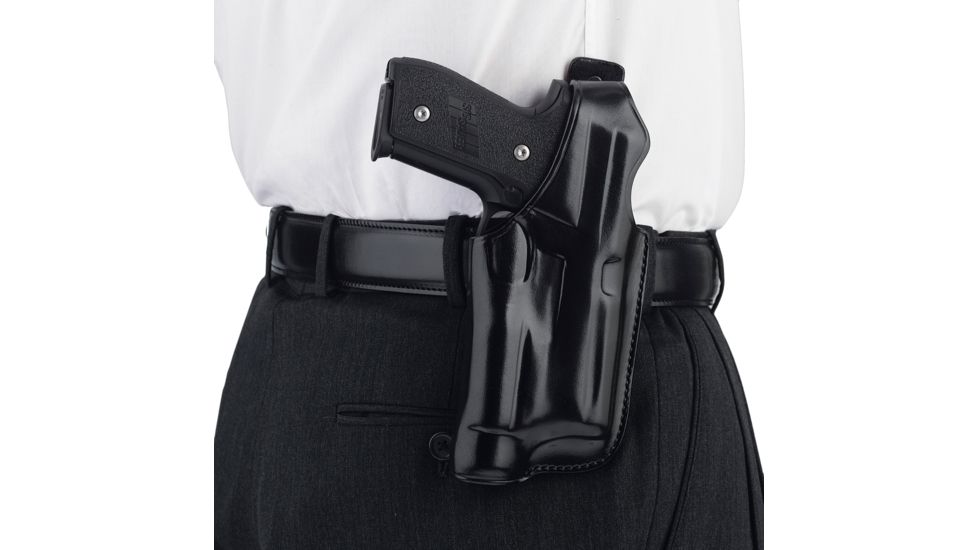 Galco For Glock 17 w/weaponlight HALO BELT HOLSTER Right Hand BLACK HLO224B