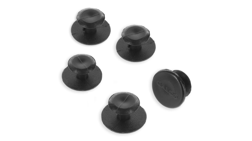 Galco Harness Fasteners, 5 Pieces, Black, HFB