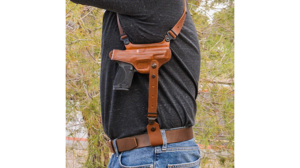 Galco Horizontal Shoulder System Tie Down Set 2.0, Tan, MC2TD