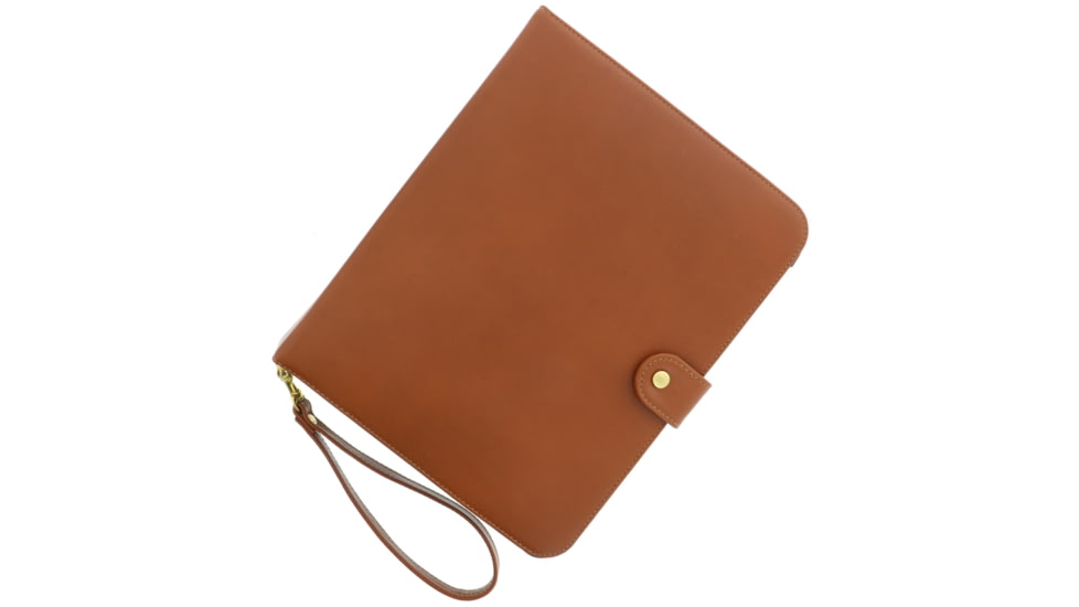 Galco iDefense Leather Holster, Ambidextrous, AMT .45 Backup Dao, Ambidextrous, Full Grain Leather Finish, Tan, IDTAN