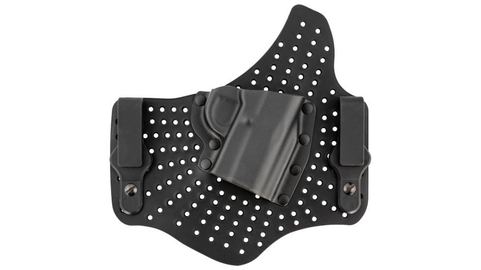 Galco KingTuk Air Kydex/Leather IWB Holster, Colt 3 1/2in 1911, Colt 3in 1911, Kimber 3in 1911, PARA USA 3 1/2in Single Stack Mag, PARA USA 3 1/2in with Staggered Mag, Right Hand, Black, KA218B