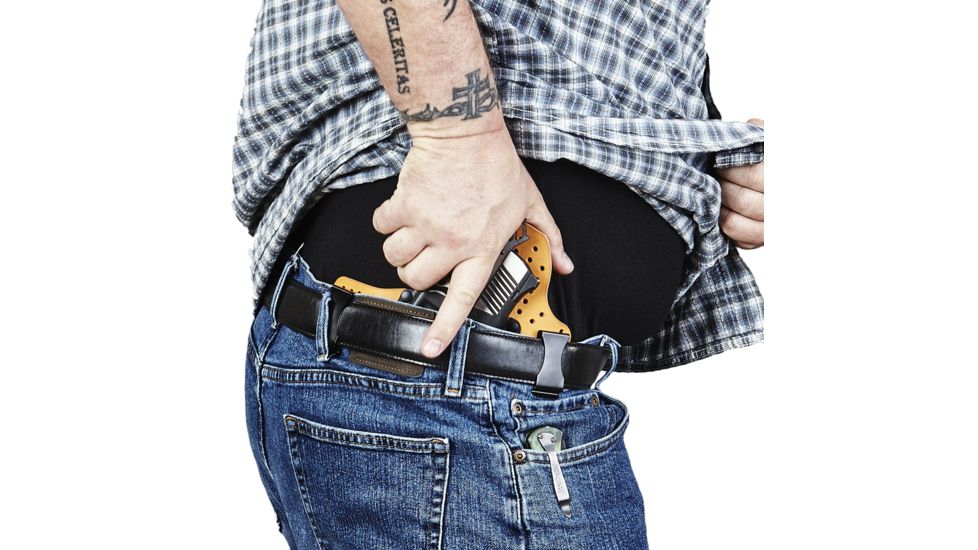 Galco Kingtuk Air IWB Holster, AMT Hardballer/Colt 1911, Left, Natural, KA213