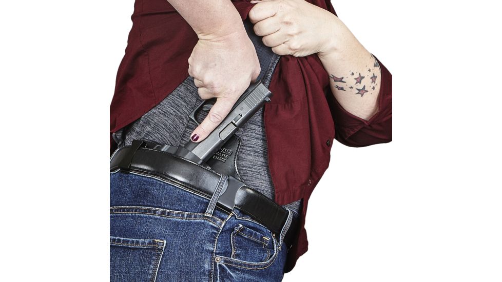 Galco Kingtuk IWB Holster - Left Hand, Black, For Glock 17,19,22,23,26,27,31,32,33 KT225B