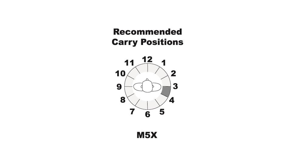 Galco M5X Matrix Right Hand - Black M5X460